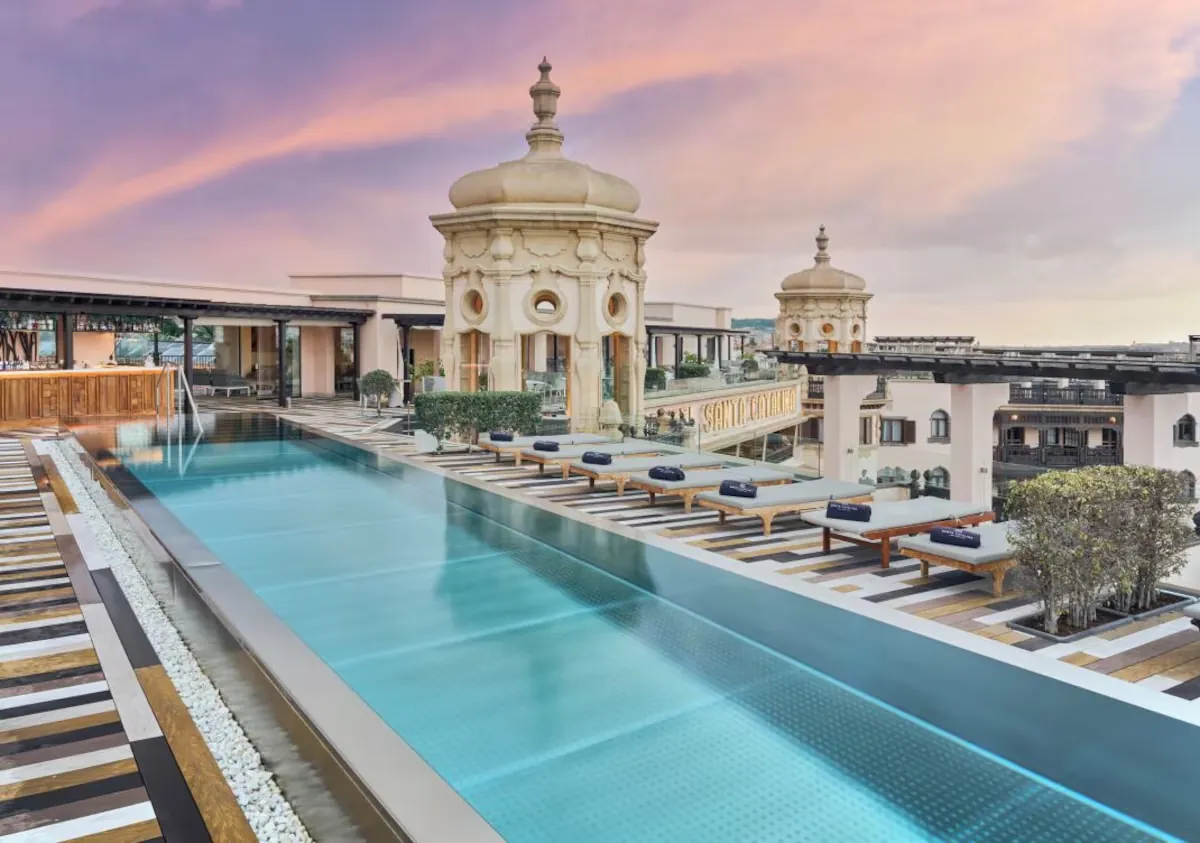 Rooftop pool at Santa Catalina, a Royal Hideaway Hotel